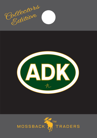ADK Oval Collector's Pin – Green