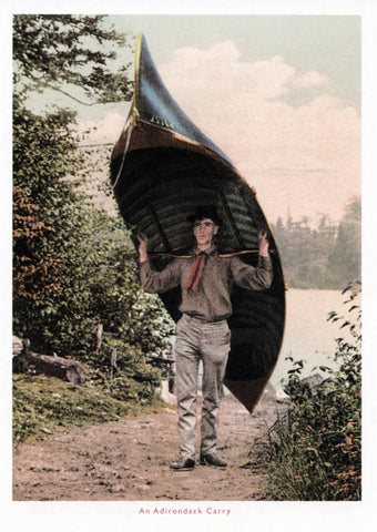 An Adirondack Carry Postcard