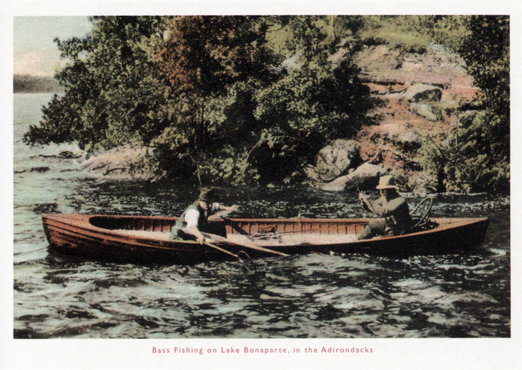 Fishing on Lake Bonaparte Postcard