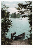 Upper St. Regis Lake Postcard
